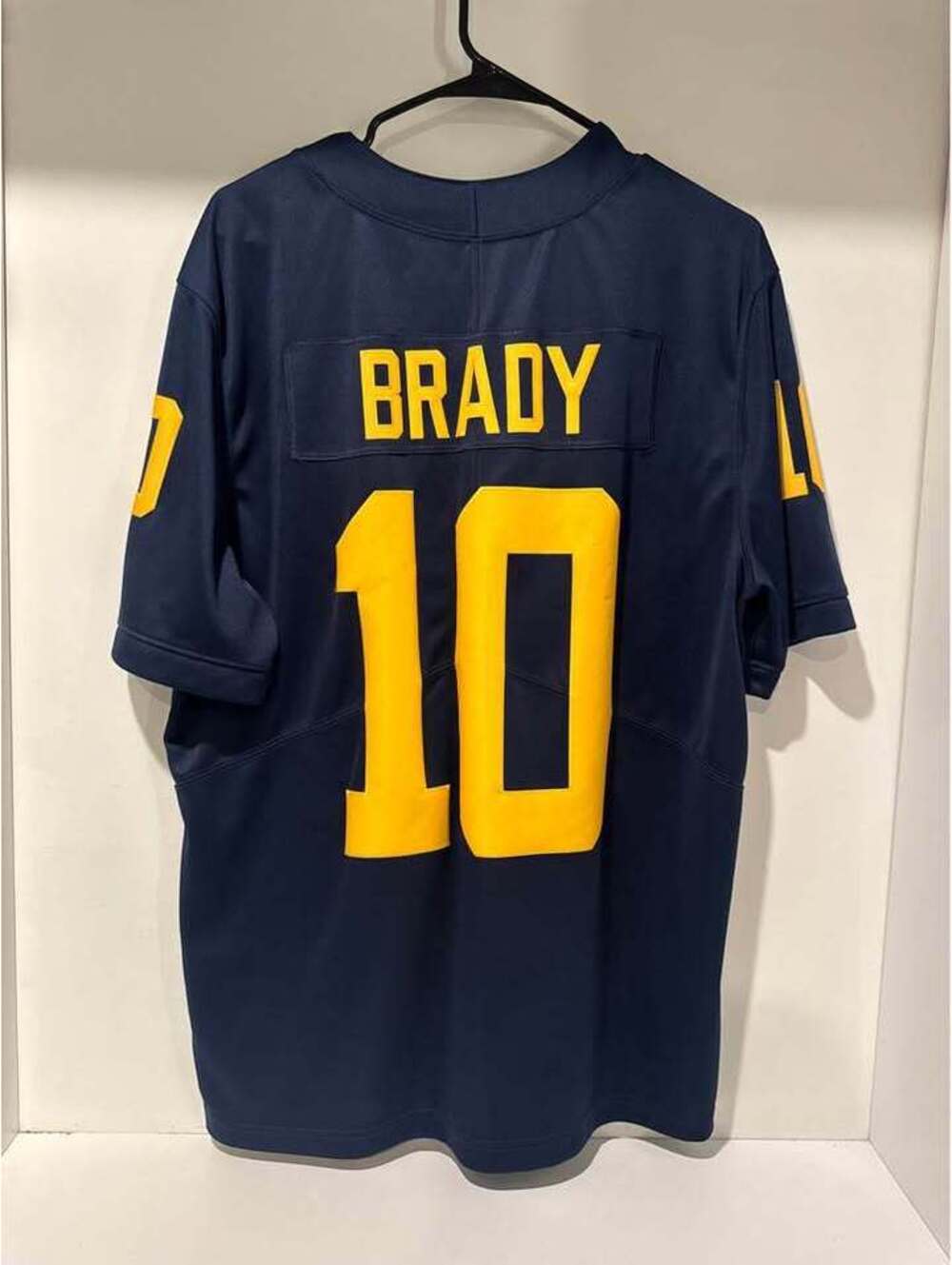 Tom Brady Large Michigan Wolverines Jordan Football Jersey
